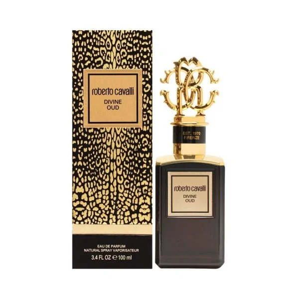 Roberto Cavalli Divine Oud, Eau de Parfum for Unisex - 100ml